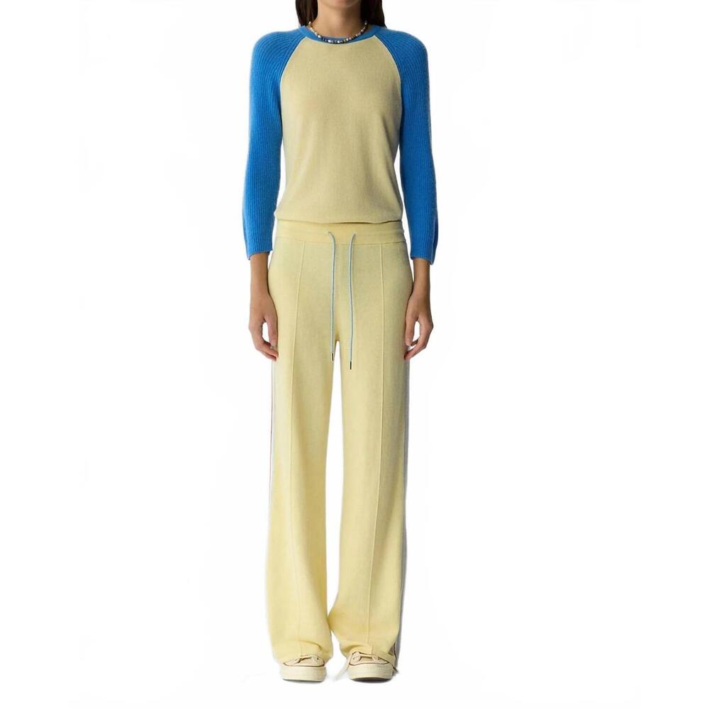 NEW GUEST IN RESIDENCE straight leg track pants in mist